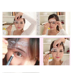 Dụng cụ khuôn tạo dáng lông mày 24 trong 1, 24 trong 1