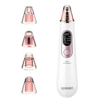 Máy làm sạch lỗ chân lông sạc lại Xpreen thiết bị làm đẹp mặt tại nhà với màn hình LED & 4 đầu dò, XPRE111