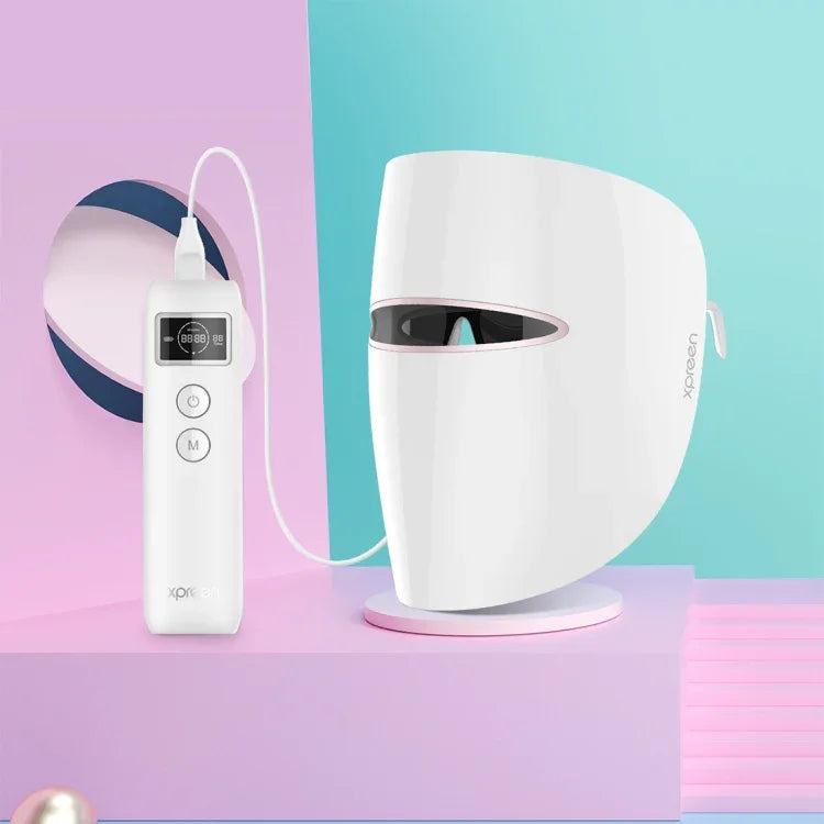 Mặt nạ điều trị mụn bằng liệu pháp ánh sáng xanh & đỏ Xpreen