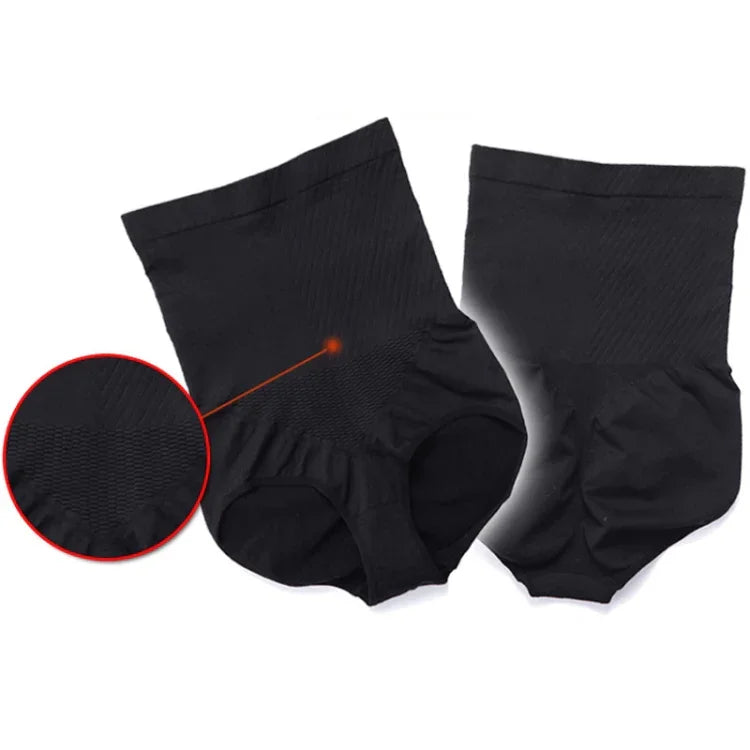 Quần lót định hình nâng mông Magic Bamboo Fiber Beauty Control Hot Genie cho phụ nữ sau sinh, kích thước: XL/XXL, màu đen XL/XXL, màu da XL/XXL