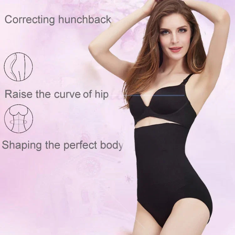 Quần lót định hình nâng mông Magic Bamboo Fiber Beauty Control Hot Genie cho phụ nữ sau sinh, kích thước: XL/XXL, màu đen XL/XXL, màu da XL/XXL