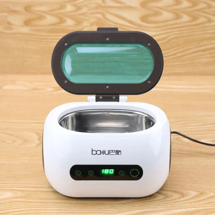 Máy làm sạch siêu âm dụng cụ làm sạch kính và trang sức gia đình baku BA-3060 220V, Cắm EU, Cắm EU
