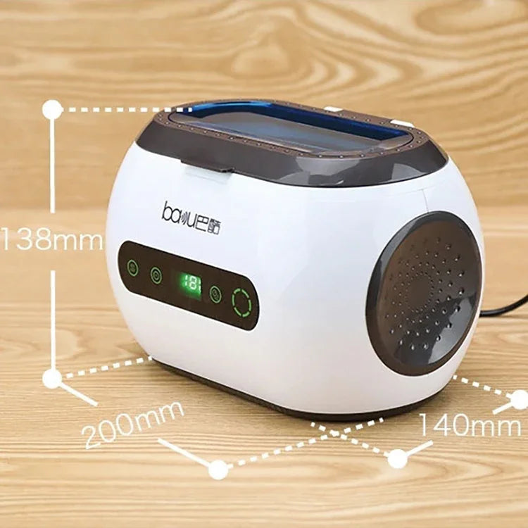 Máy làm sạch siêu âm dụng cụ làm sạch kính và trang sức gia đình baku BA-3060 220V, Cắm EU, Cắm EU