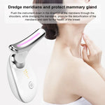 Dụng cụ làm đẹp cổ chống nhăn có đèn LED đổi màu