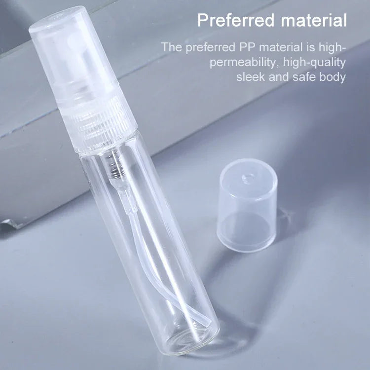50 cái Chai xịt nước hoa chai nước hoa chai rỗng, Dung tích: 10ML (Trong suốt), 10ML (Trong suốt)