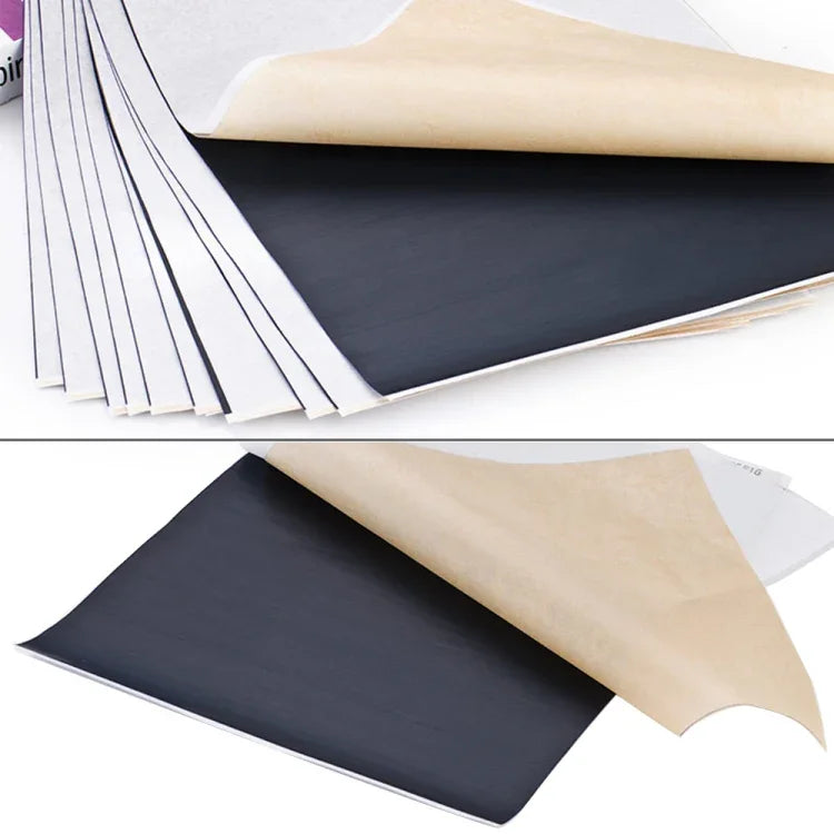 100 tờ giấy chuyển hình xăm tay vẽ ba lớp, hộp 100 miếng