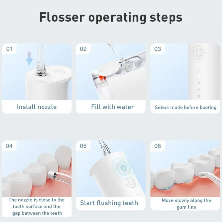 Máy tăm nước Xiaomi Mijia F300 chính hãng, dung tích: 240mL, model F300