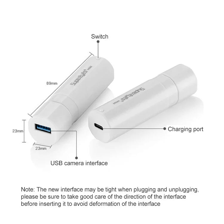 Supereyes W002 nội soi kỹ thuật số USB cho điện thoại di động, máy tính bảng, hộp truyền video WiFi HD, W002