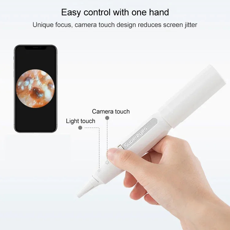 Nội soi điện tử không dây Supereyes Y008P cho tai, mũi, miệng, Y008P
