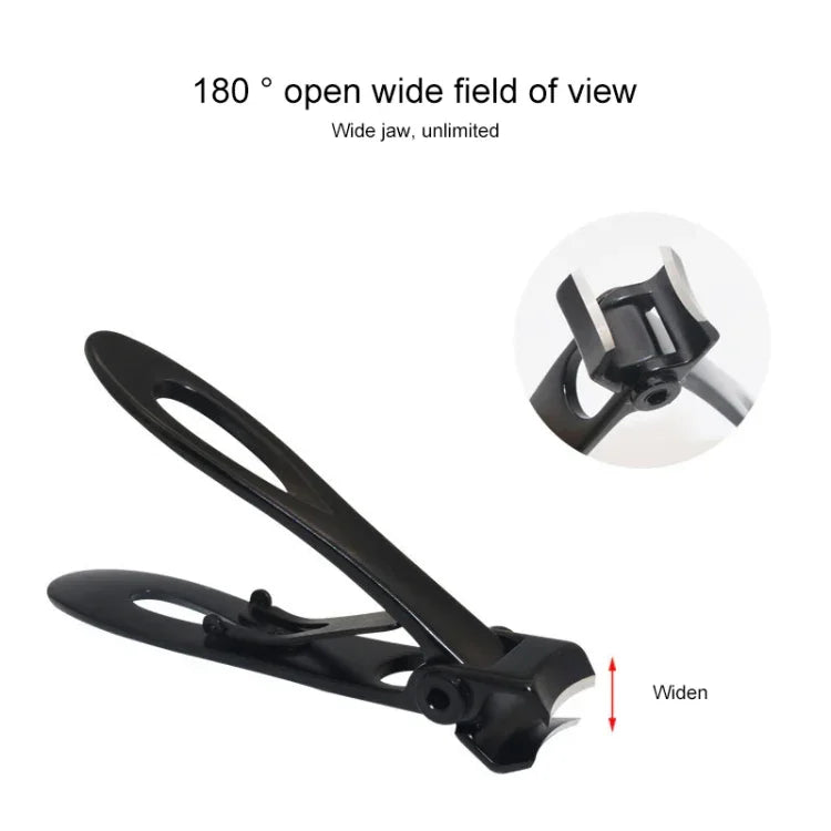 Nail Art Tool Nail Clipper Stainless Steel Nail Nipper, Size: L, 8.8 x 1.6cm, Size: 8.8 x 1.6cm (Silver)