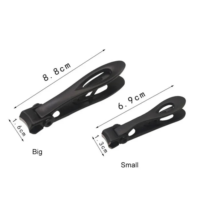 Nail Art Tool Nail Clipper Stainless Steel Nail Nipper, Size: L, 8.8 x 1.6cm, Size: 8.8 x 1.6cm (Silver)