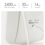Gương trang điểm LED để bàn hình vuông một mặt Xiaomi Youpin jordan&judy chính hãng, Kiểu màu đơn