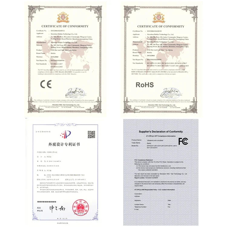 Dụng cụ làm đẹp da mặt BLK-D818, thiết bị trẻ hóa da nóng lạnh, EMS dòng điện vi mô, BLK-D818 (Hồng), BLK-D818 (Trắng)