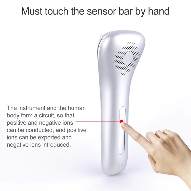 Dụng cụ ion nhập xuất BLK-D020, máy massage làm đẹp da mặt, thiết bị chăm sóc da mặt rung và làm nóng