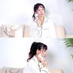 Dụng cụ RF BLK-D919, máy massage nâng cơ mặt rung nhỏ gọn, thiết bị làm đẹp dòng điện vi mô