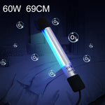 Đèn diệt khuẩn tia cực tím ozone công suất 60W dài 69cm, đèn diệt virus di động, phích cắm CN, 60W 69cm