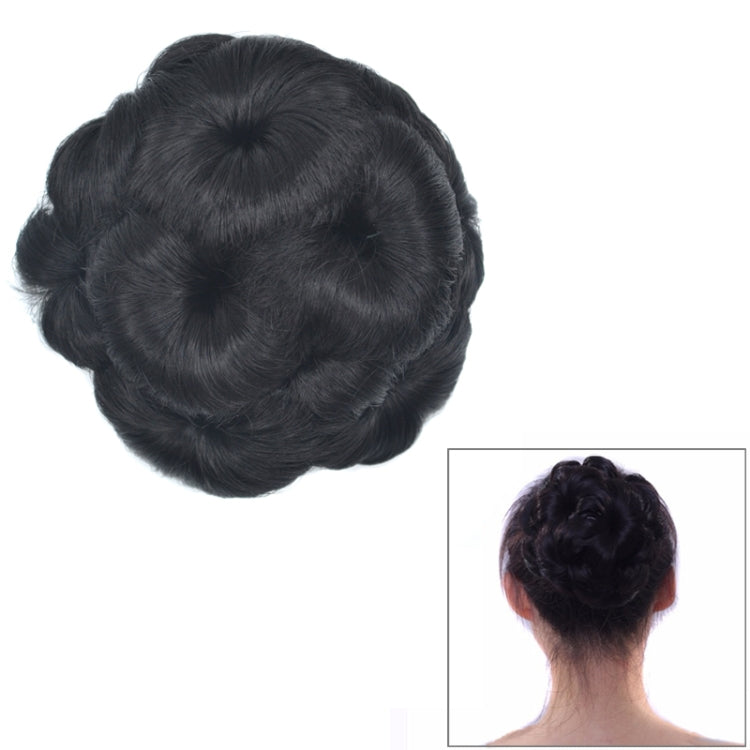 Tóc giả đầu bóng kẹp hoa, túi tóc, băng đô tóc giả cho cô dâu, 2M30#, 04C#, 2M33#, BUG#, 1#, 2#, 33#, 0906#, 73C#