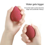 Bộ bông mút trang điểm mềm hình quả bầu giọt nước (Lafite Mat), 2 cái