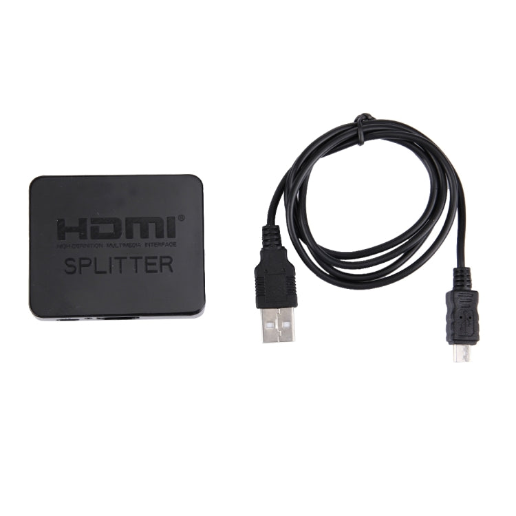 Bộ chia HDMI 4K Full HD 1080p, công tắc HDMI 1x2, bộ khuếch đại xuất tín hiệu, hiển thị kép cho HDTV DVD PS3 Xbox, HDMI 4K (màu đen), HDMI 4K (màu trắng)