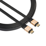 Cáp HDMI 2.0 (4K) 30AWG tốc độ cao 18Gbps đầu nối mạ vàng HDMI đực sang HDMI đực, chiều dài: 1m