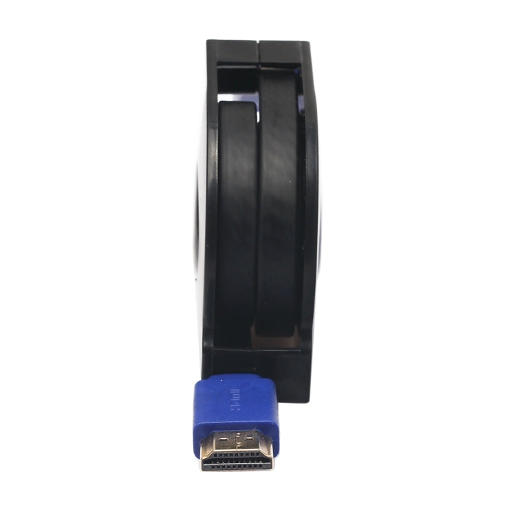 Cáp HDMI 1.4 1.8m (1080P) Đầu Mạ Vàng HDMI Đực sang HDMI Đực Dây Dẹt Rút, Chiều Dài: 1.8m