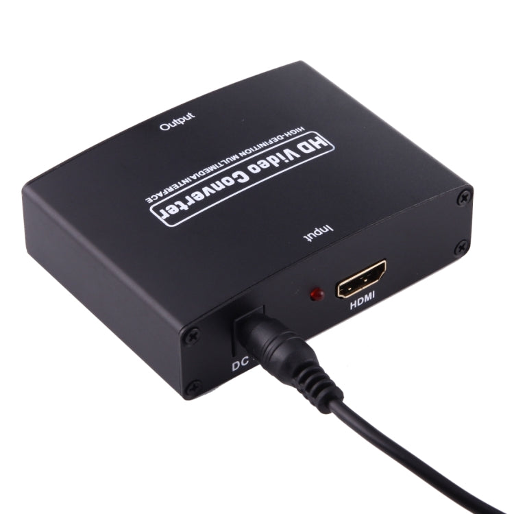 Bộ Chuyển Đổi Video HDMI 1080P HD sang YPbPr và Âm Thanh R/L, HDMI sang YPbPr+R/L