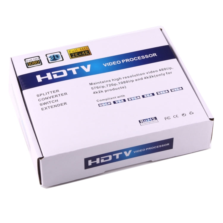 Bộ Chuyển Đổi Video HDMI 1080P HD sang YPbPr và Âm Thanh R/L, HDMI sang YPbPr+R/L