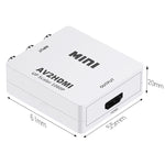 Bộ Chuyển Đổi Mini HOWEI HW-2105 AV CVBS/L+R Sang HDMI, Hỗ Trợ Scaler 1080P, HW-2105 AV Sang HDMI