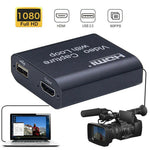 USB 2.0 to HDMI 4K HD Video Capture with Loop