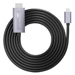 Card ghi hình video HD HDMI đực sang USB-C / Type-C đực Z36A, chiều dài cáp: 2m, HDMI sang Type-C