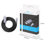 Card ghi hình video HD HDMI đực sang USB-C / Type-C đực Z36A, chiều dài cáp: 2m, HDMI sang Type-C