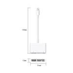NK-103C Bộ chuyển đổi đa chức năng 4 trong 1 8 chân sang HDMI cho điện thoại di động, NK-103C