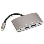1040KEY Bộ chuyển đổi đa chức năng 8 chân sang USB + Type-C / USB-C + OTG, 1040KEY