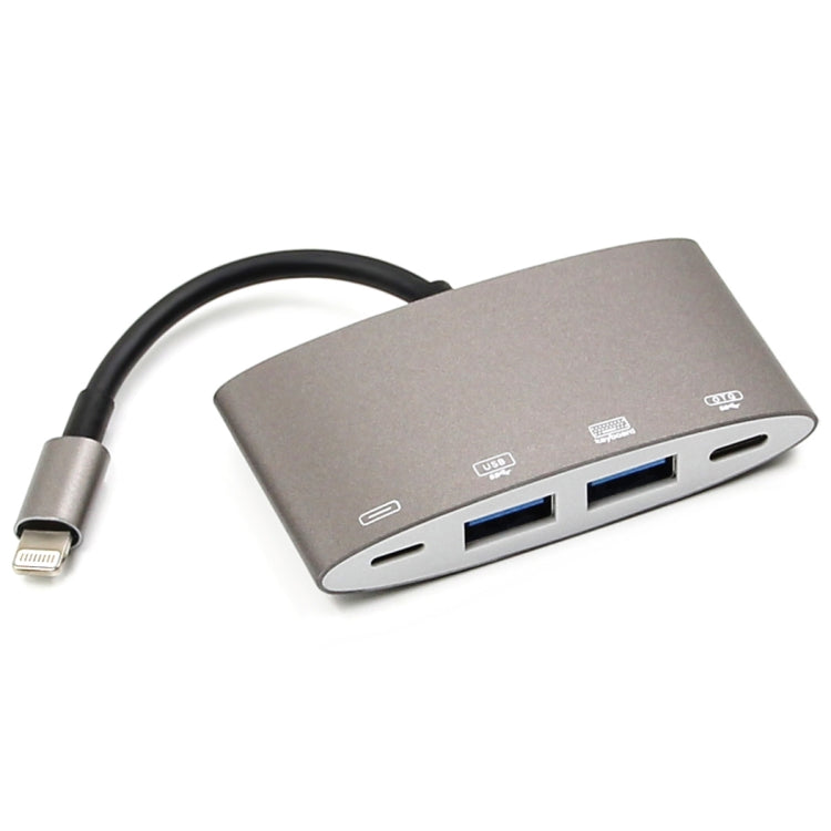 1040KEY Bộ chuyển đổi đa chức năng 8 chân sang USB + Type-C / USB-C + OTG, 1040KEY