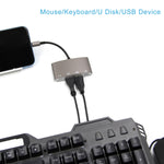 1040KEY Bộ chuyển đổi đa chức năng 8 chân sang USB + Type-C / USB-C + OTG, 1040KEY