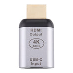 Bộ Chuyển Đổi Type-C / USB-C Cái Sang HDMI Đực Hợp Kim Nhôm, Type-C Cái Sang HDMI Đực