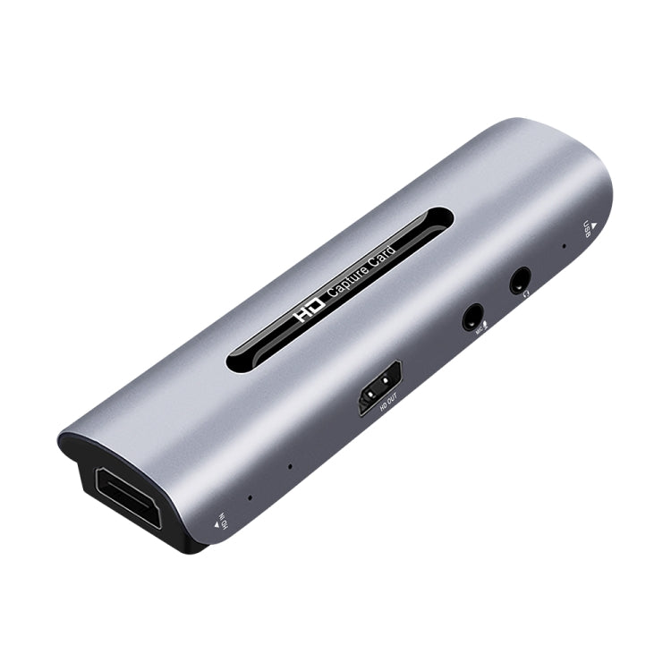Card ghi hình video và âm thanh HD HDMI cái + Mic sang HDMI cái + Âm thanh + USB có vòng lặp, Z35