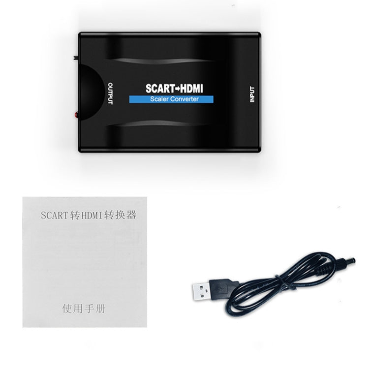 Bộ chuyển đổi SCART sang HDMI HDTV1080P HD, SCART sang HDMI