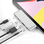 HW-TC29 Bộ chia HUB đa năng 4 trong 1 Type-C / USB-C cho iPad Pro