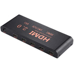 Bộ chuyển mạch HDMI 2.0 4X1 4K/60Hz có điều khiển từ xa, phích cắm EU, 4X1