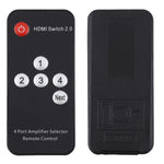 Bộ chuyển mạch HDMI 2.0 4X1 4K/60Hz có điều khiển từ xa, phích cắm EU, 4X1