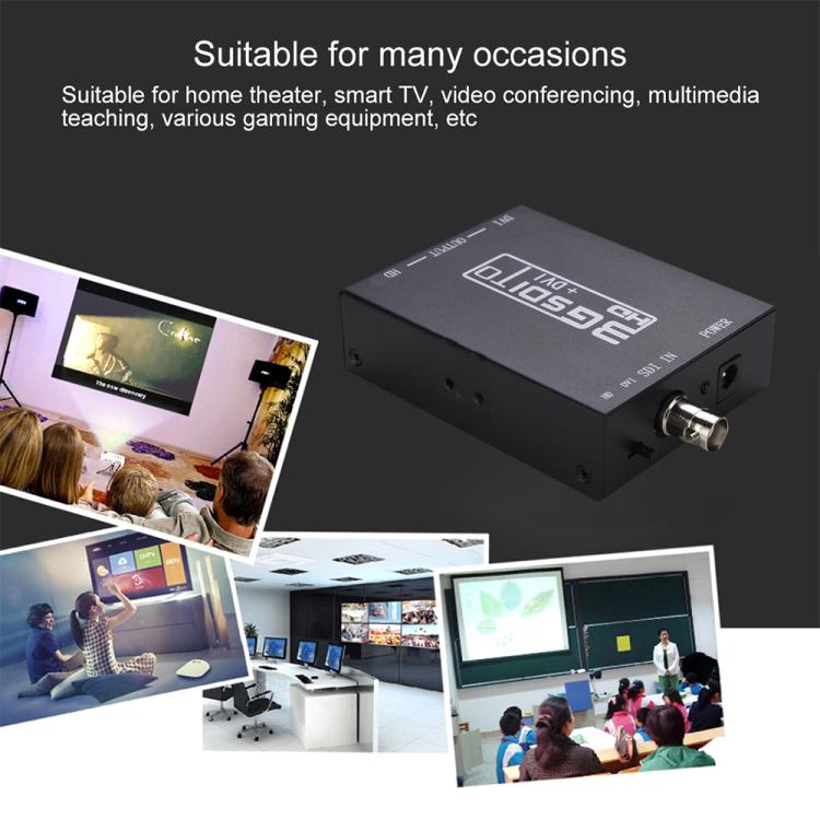 NEWKENG NK-A8 Bộ chuyển đổi 3G SDI sang HDMI + DVI