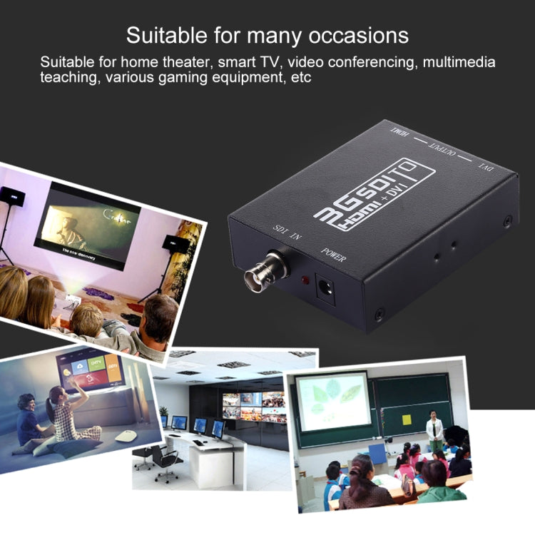NEWKENG NK-A8 Bộ chuyển đổi 3G SDI sang HDMI + DVI