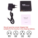 NEWKENG X5 bộ chuyển đổi video HDMI sang DVI có âm thanh 3.5mm đầu ra đồng trục, phích cắm EU, X5 HDMI sang DVI có âm thanh