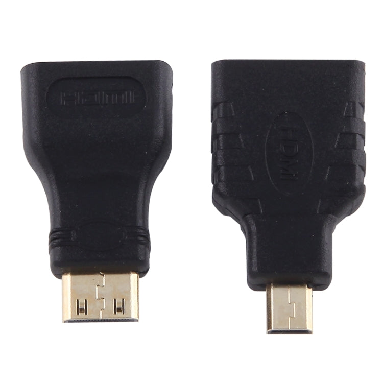 Dây Cáp HDMI 1m Đầu Đực Rút Gọn HDMI Sang HDMI Kèm Đầu Chuyển Mini HDMI & Micro HDMI Cho HDTV, Màn Hình, Máy Chiếu, PC, Máy Ảnh, Máy Tính Bảng, Điện Thoại