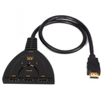 Bộ chuyển đổi chia HDMI 3 trong 1 đầu vào 4K x 2K HDTV, 1 ra 3