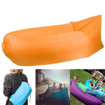 Ghế hơi bơm hơi vải polyester túi khí nén cho bãi biển / du lịch / khách sạn / câu cá, kích thước: 185cm x 75cm x 50cm, chất lượng bình thường