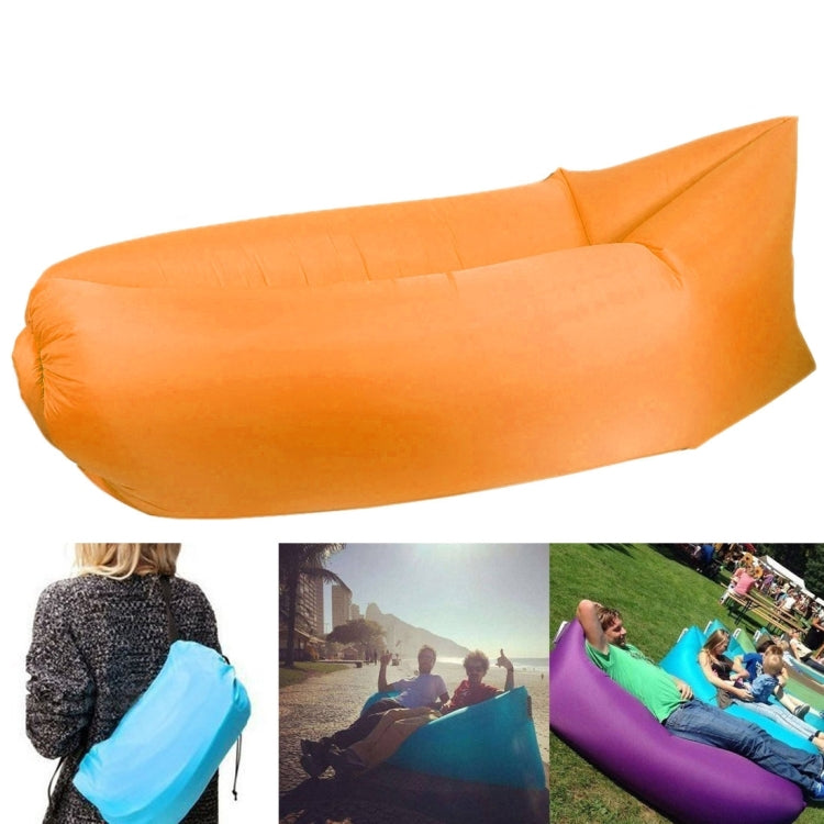 Ghế hơi bơm hơi vải polyester túi khí nén cho bãi biển / du lịch / khách sạn / câu cá, kích thước: 185cm x 75cm x 50cm, chất lượng bình thường