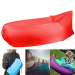Ghế hơi bơm hơi vải polyester túi khí nén cho bãi biển / du lịch / khách sạn / câu cá, kích thước: 185cm x 75cm x 50cm, chất lượng bình thường