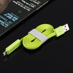HAWEEL Cáp sạc và đồng bộ dữ liệu 2 trong 1 Micro USB & 8 chân sang USB dài 1m, cáp 2 trong 1 với hai đầu nối